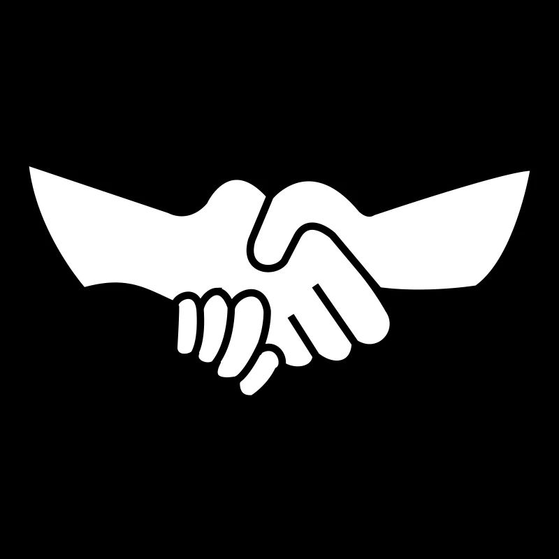 Handdruck Hände Geschäft handeln Partner Geschenk