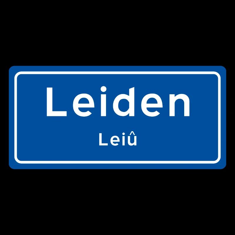 Leiden Ortsschild