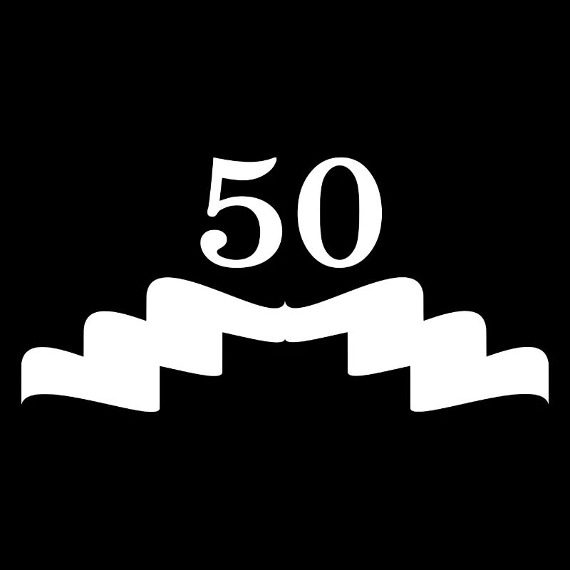 Façonner votre propre 50e anniversaire cinquante ans