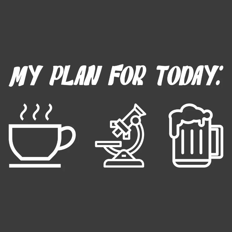 Mon plan pour aujourd’hui Café Microscope Bière