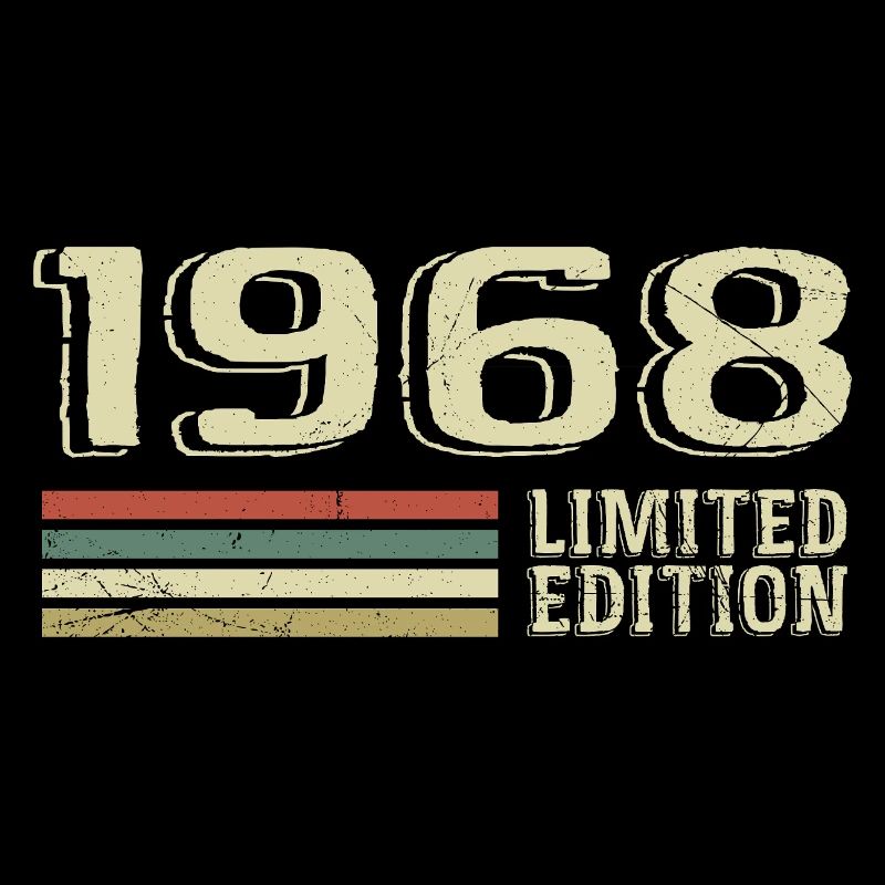 Nées en 1968 anniversaire 1968 Vintage 1968