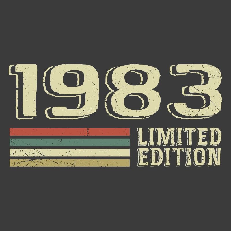 Born in 1983 Birthday 1983 Vintage 1983