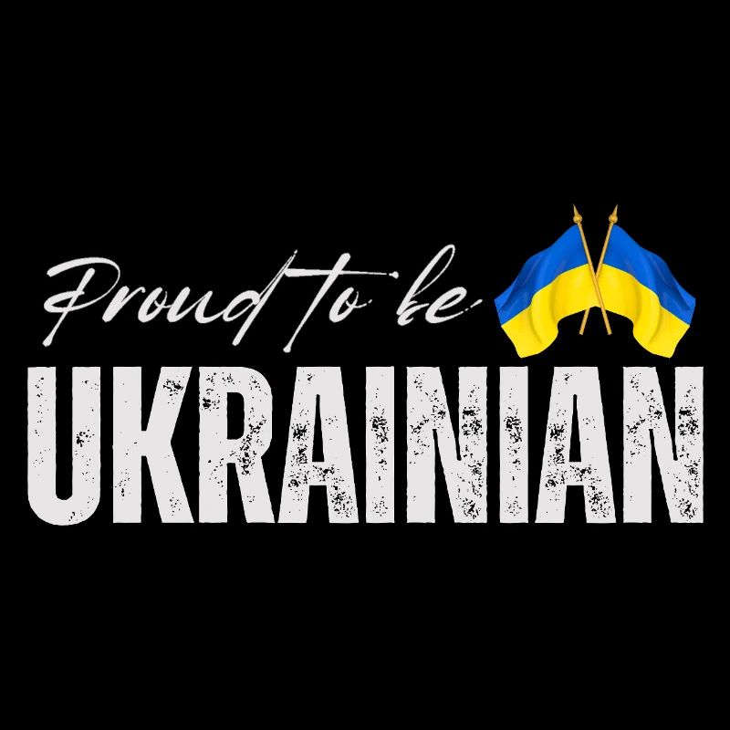 Stolzer Ukrainer, ich liebe die Ukraine