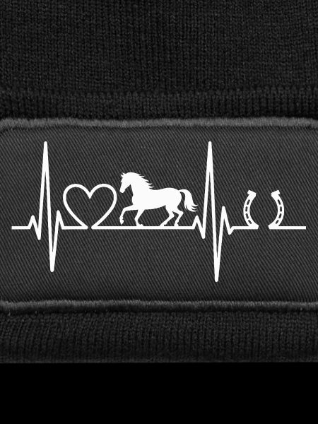 silhouette de cheval