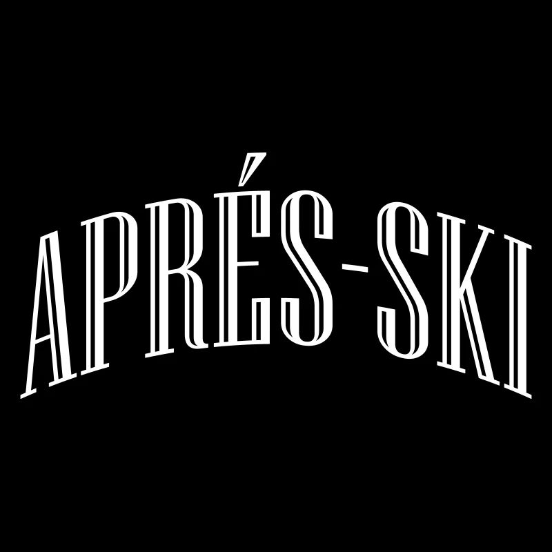 Lettrage après-ski