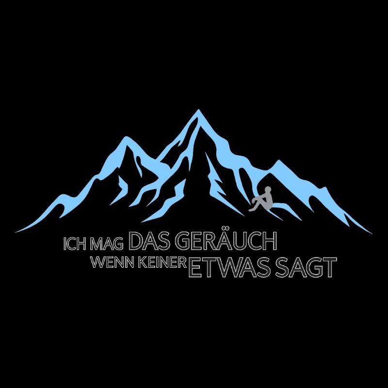 Montagne, silence, amour du bruit