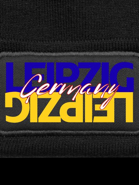 Leipzig Germany Lettering Overlay
