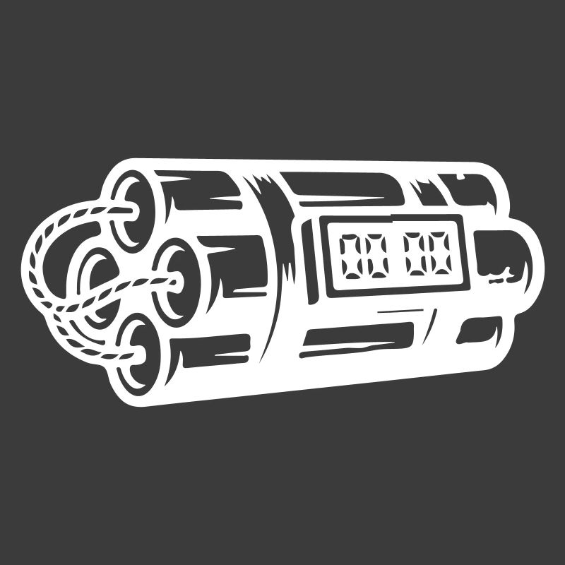 Zeitbombe Sprengstoff Dynamit