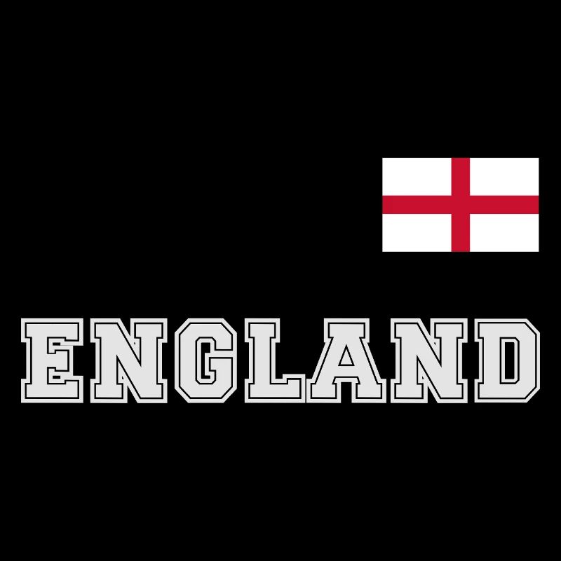 Look maillot de l’ANGLETERRE avec drapeau sur la poitrine