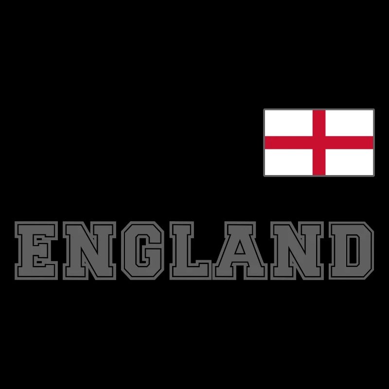 Look maillot de l’ANGLETERRE avec drapeau sur la poitrine
