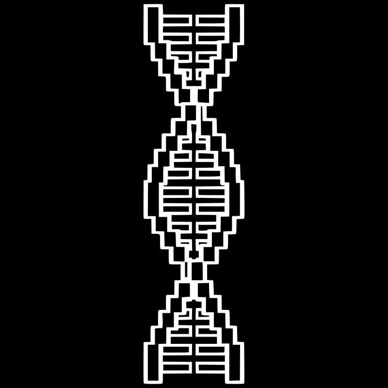  DNA Leiter Pixel Block