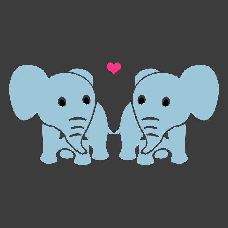 Les éléphants dans l'amour