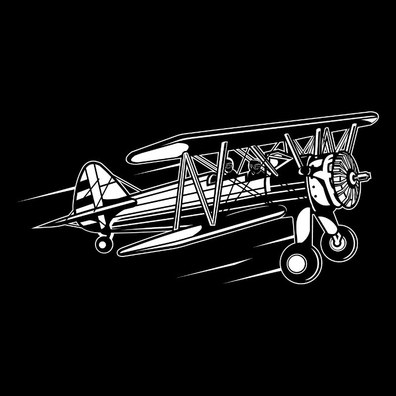 Flyer / Avion 01_schwarz blanc
