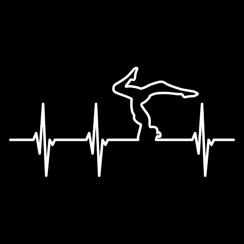 Yoga Lovers ECG Heartline