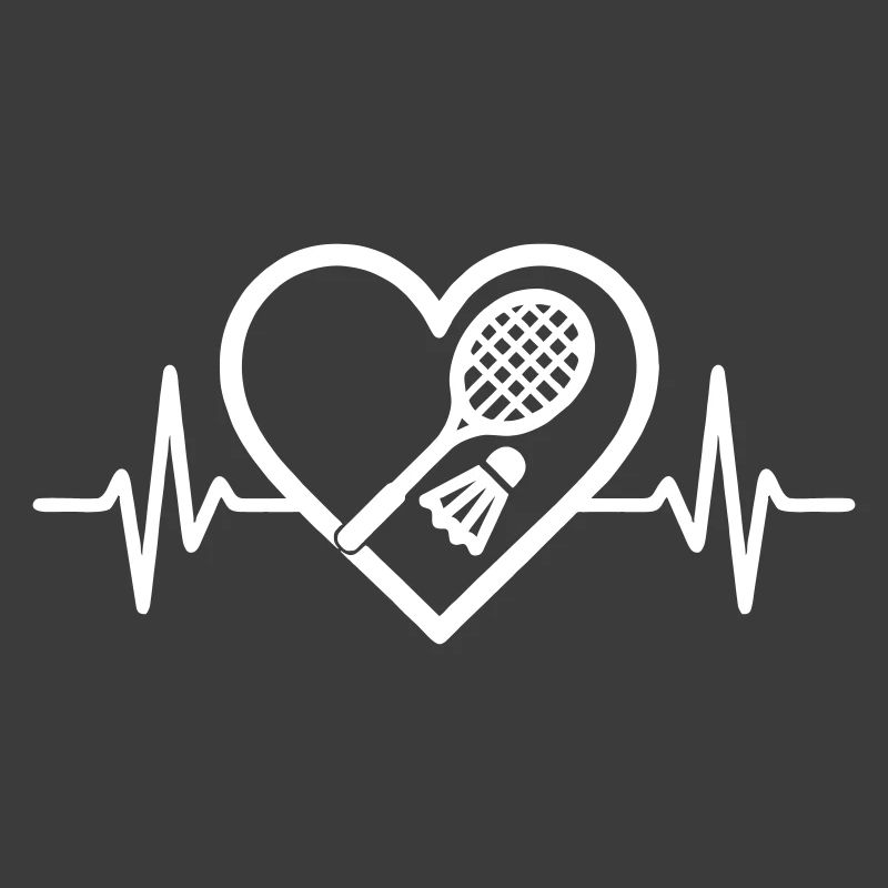 Badminton Heart