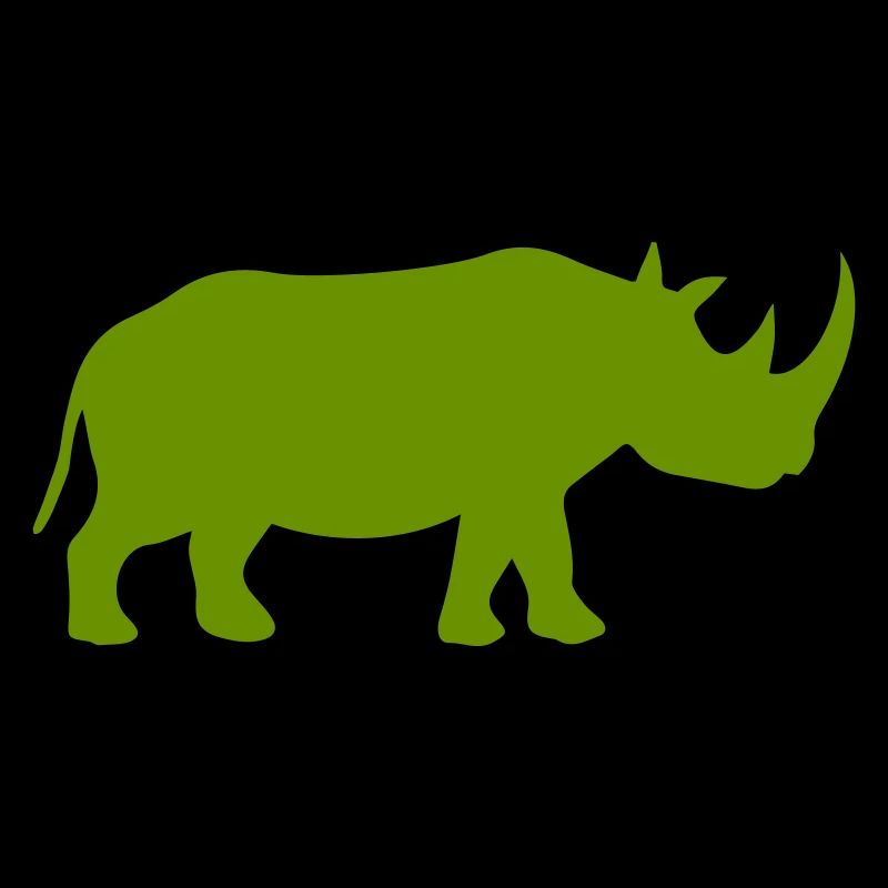  Nashorn Silhouette