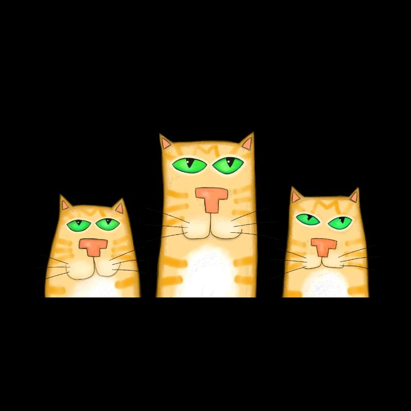3 Katzen