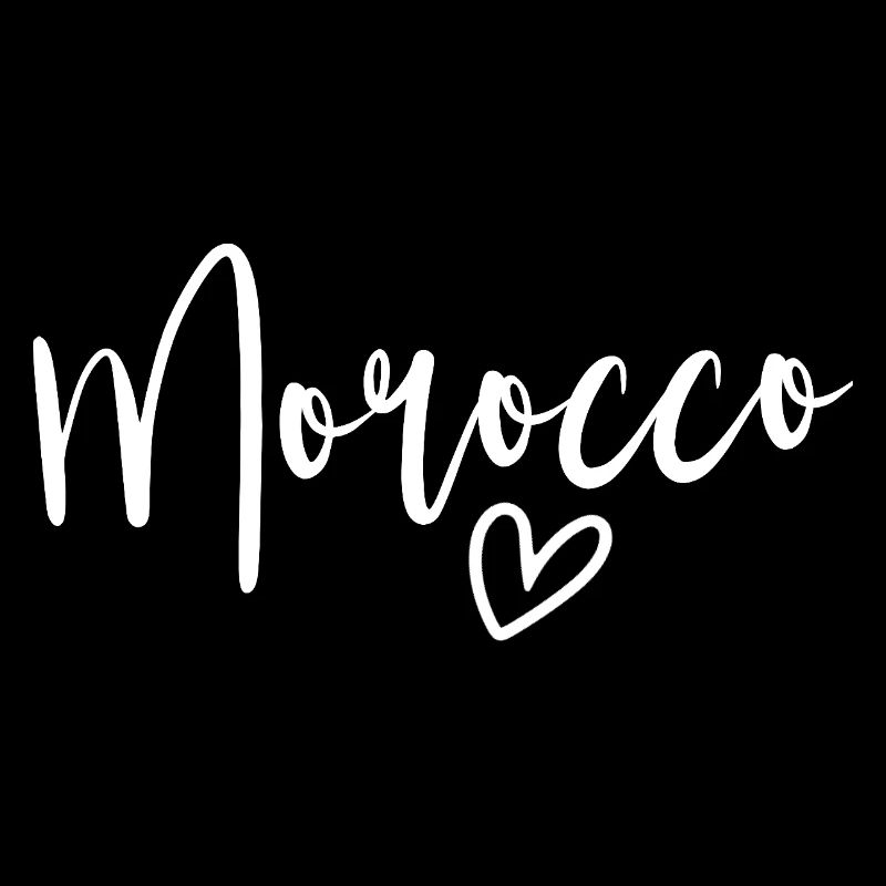 Morocco Heart Women's Love Morocco