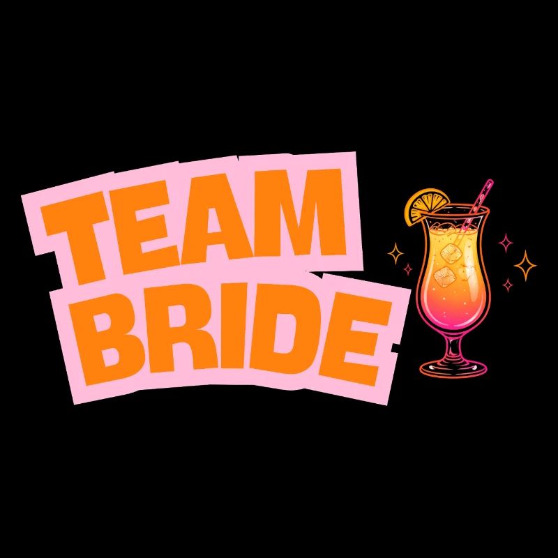 Team Bride - Cocktail - personnalisable