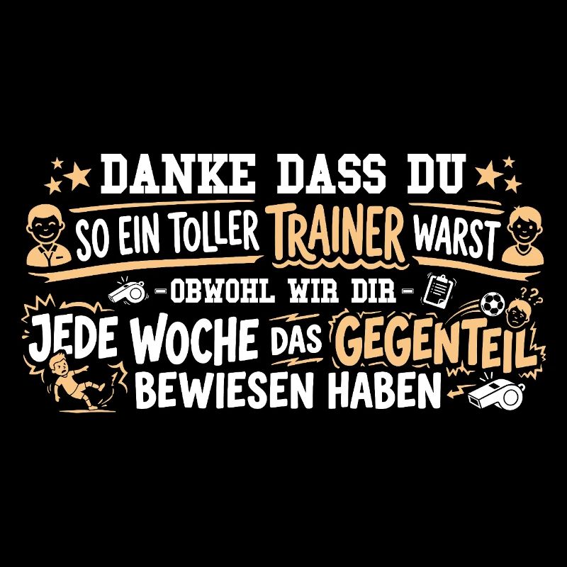 Bester Trainer Danke – Abschiedsgeschenk Verein