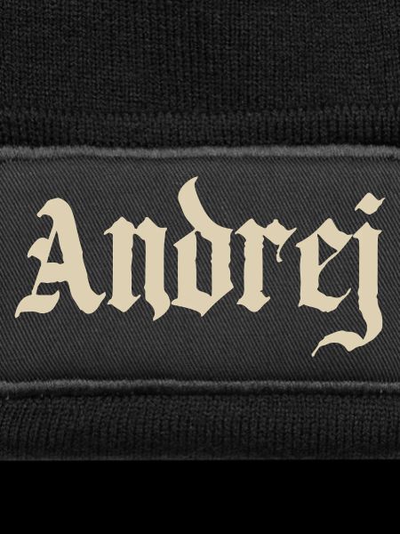 Andrej Gothischer ́ lettering