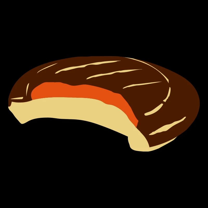 Jaffa Bite (3-color vector)