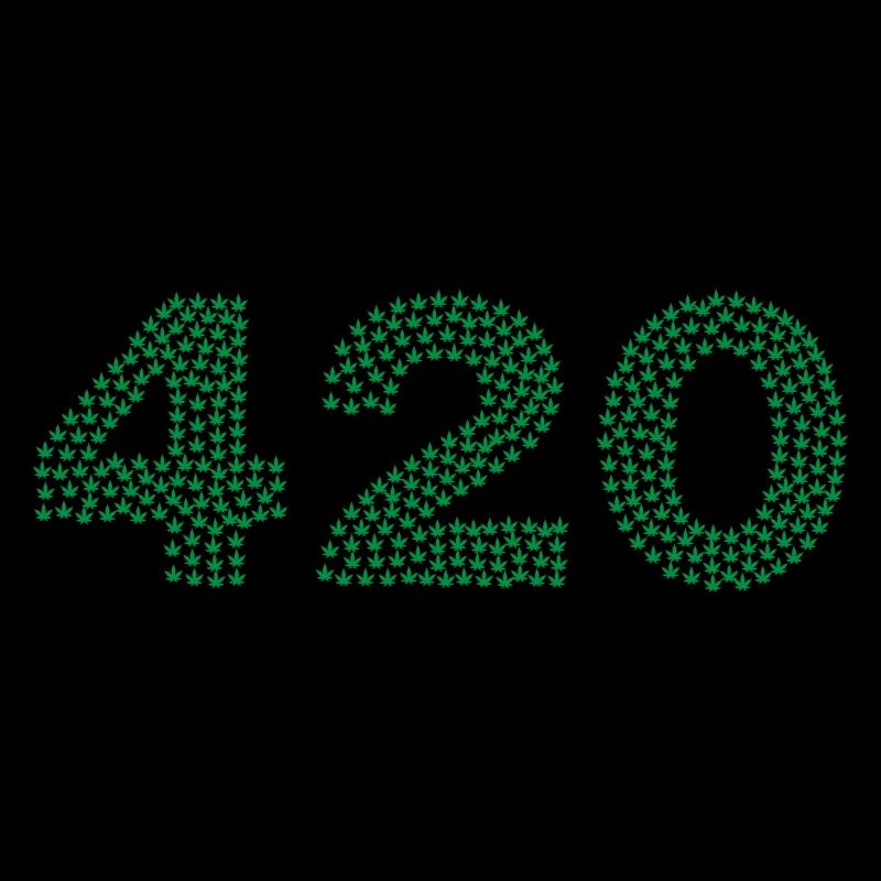 420 Hanfblätter Cannabis Geschenk Geschenkidee