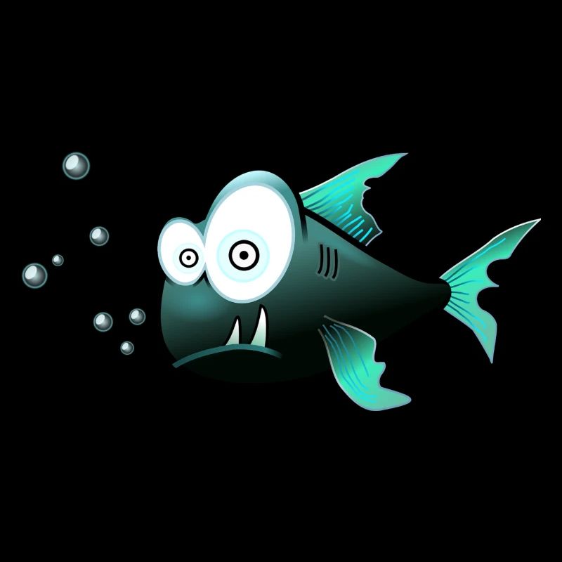 Confused fish