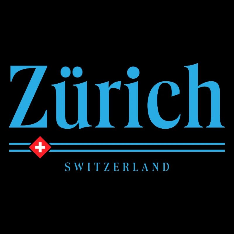 Zurich Blue Stripe Logo