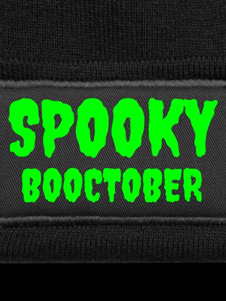 Spooky Booctober Jack-O'-Lantern Design