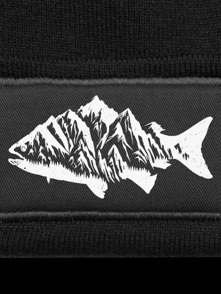 Berglandschaft im Fisch