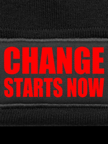 Change starts now