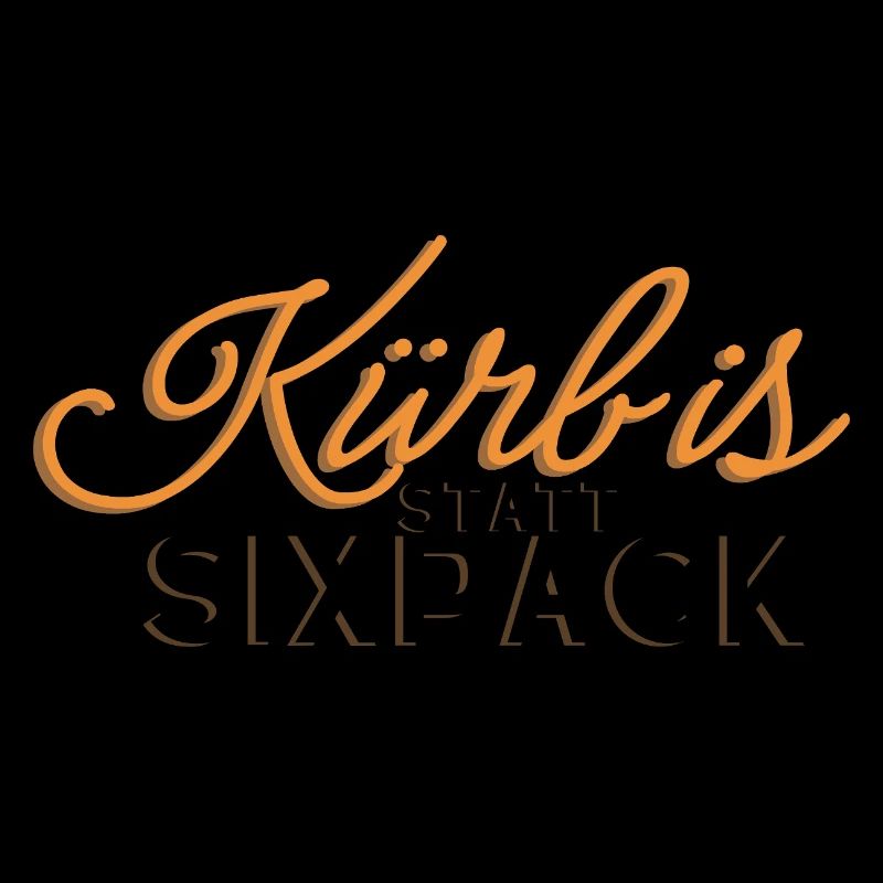 Kürbis statt Sixpack