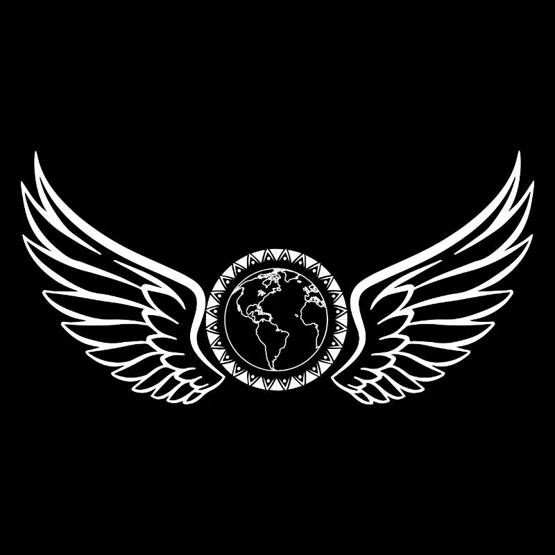 La Terre portée par des ailes