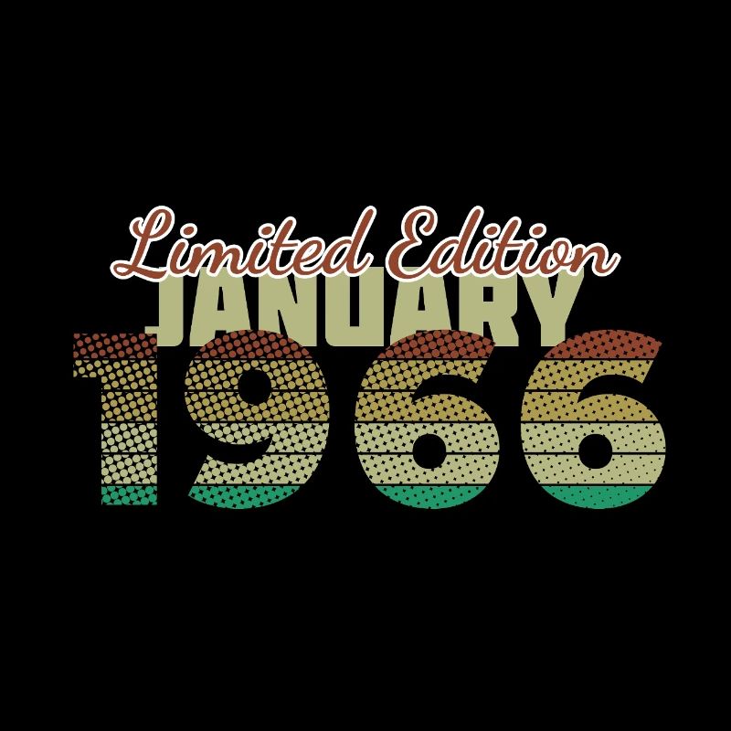 60e anniversaire Édition Limitée (SCR) 01/1966