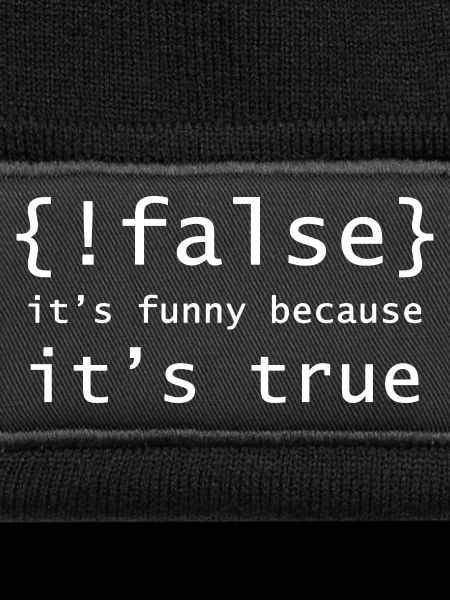 Boolean Pun: It's True