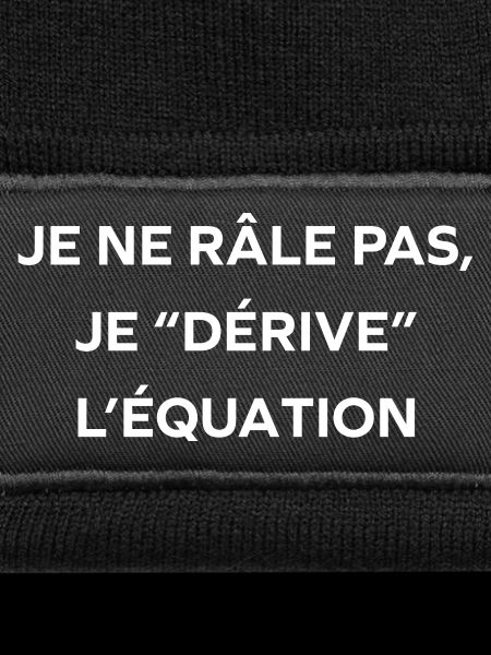 Derives the equation tee