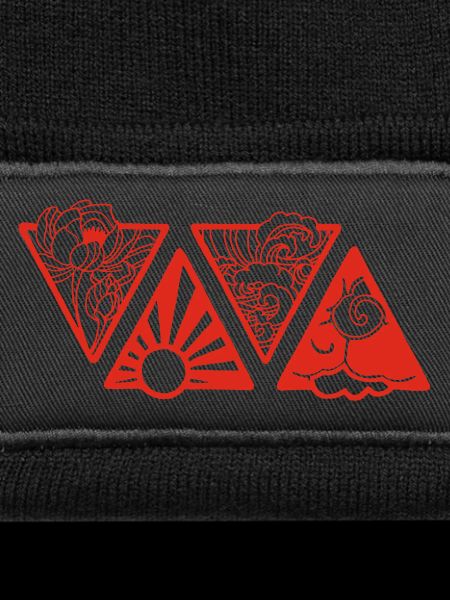 Red triangular nature