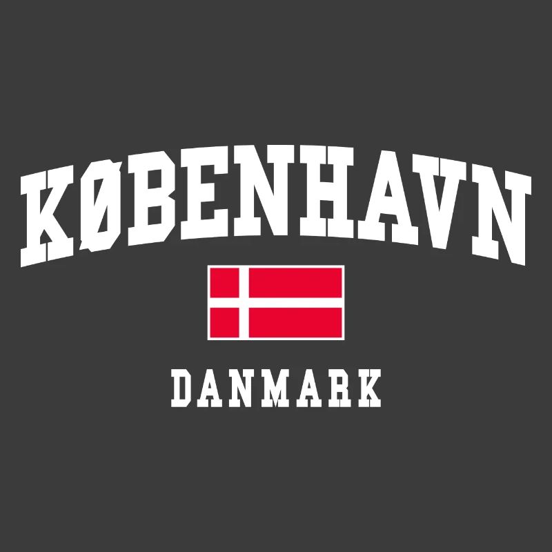 Denmark flag with bold arch