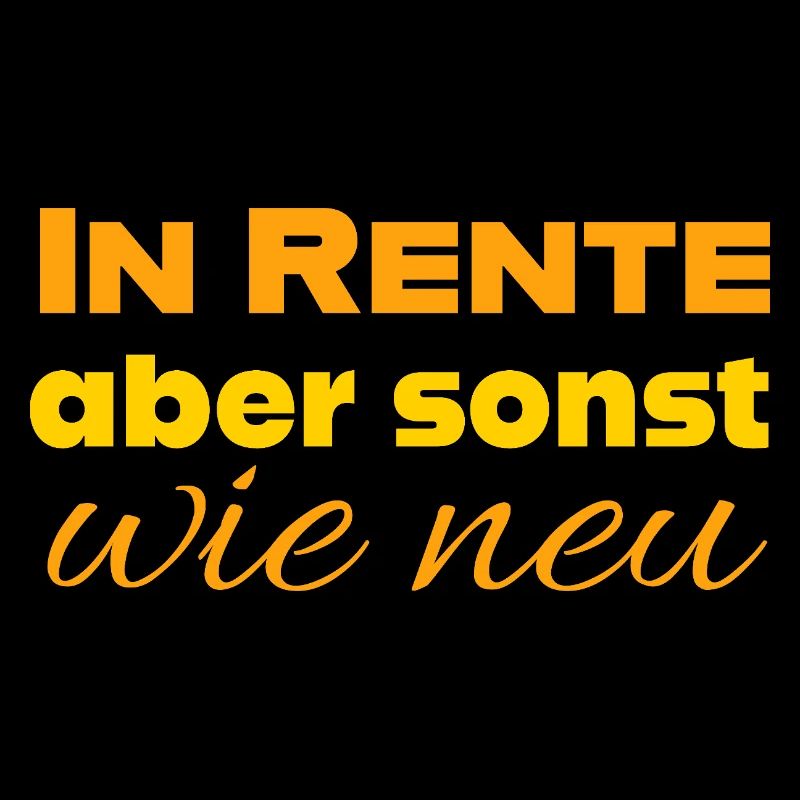 Humor und Ruhestand