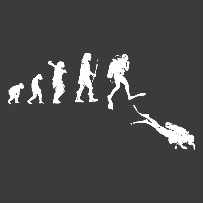 Evolution of Human Progress Illustration