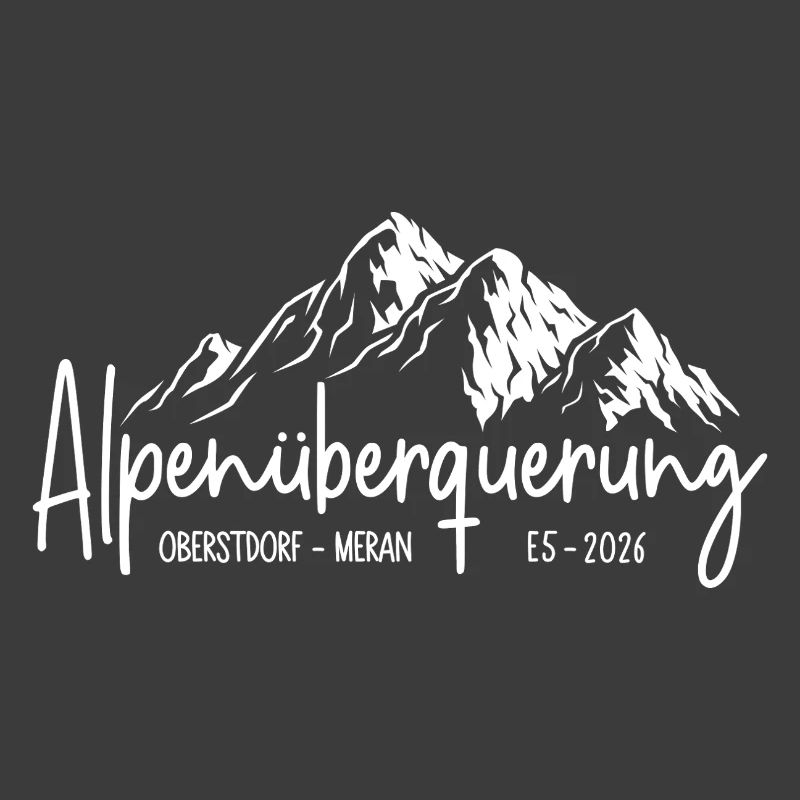 Crossing the Alps 2026 E5 Oberstdorf Merano
