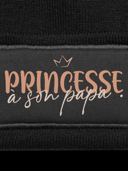 Princess to her daddy