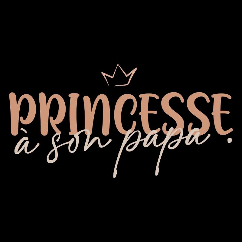 Princesse à son papa