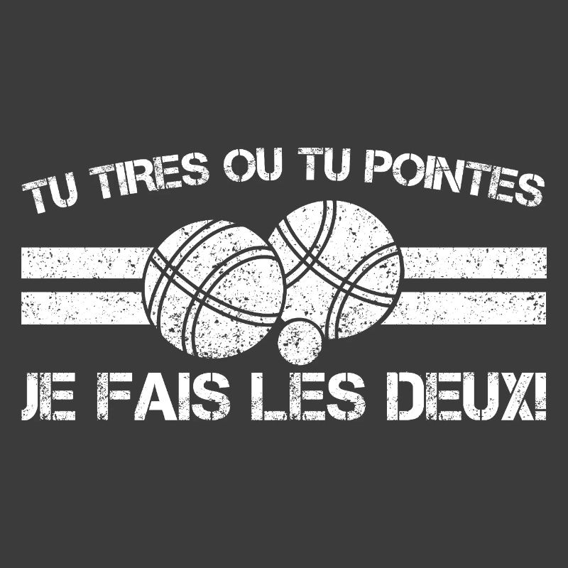 Pétanque zieht oder passt: Ich mache beides