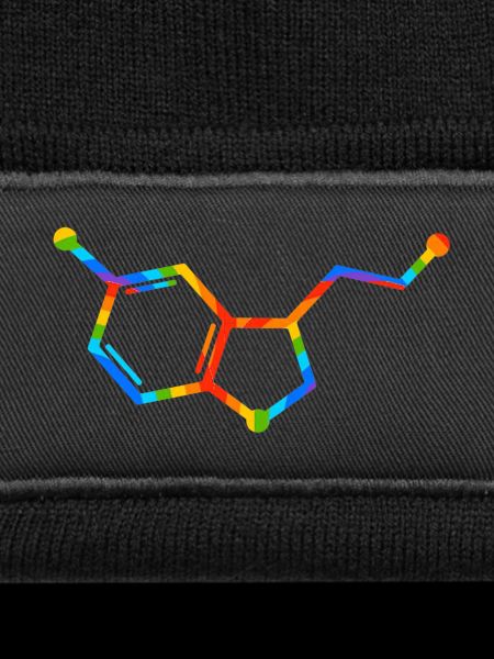 Regenbogenmolekülgeometrie – Seratonin