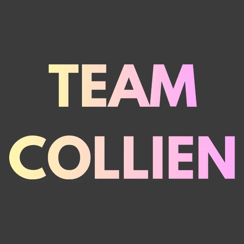 Team Collien Gradient Text