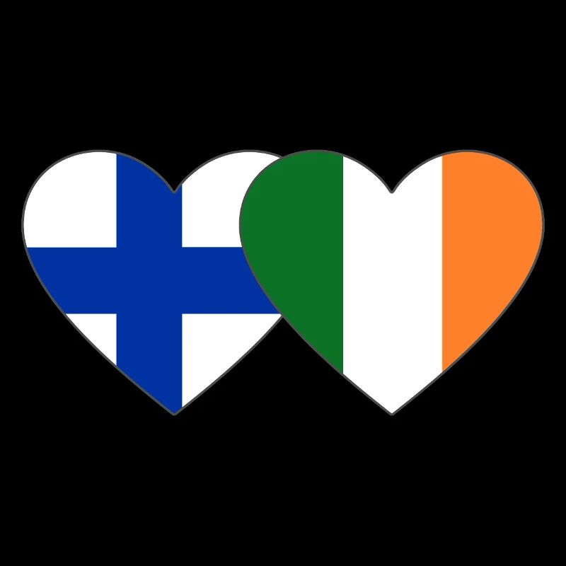 Finnland_Irland_Flagge_Herz