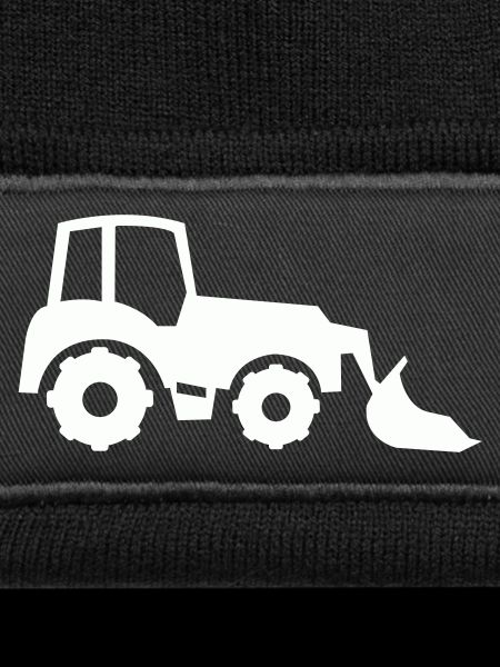 Traktor Silhouette Frontlader