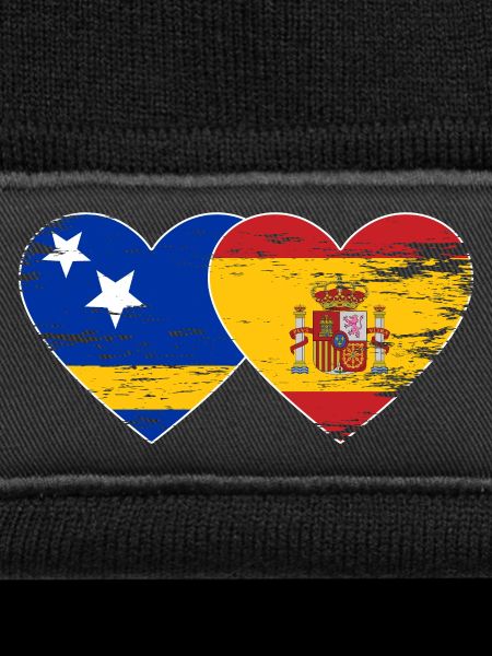 Curacao_Spanien_Flagge_Herz_used